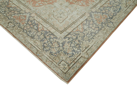 10x14 Beige Vintage Large Area Rug - 41861