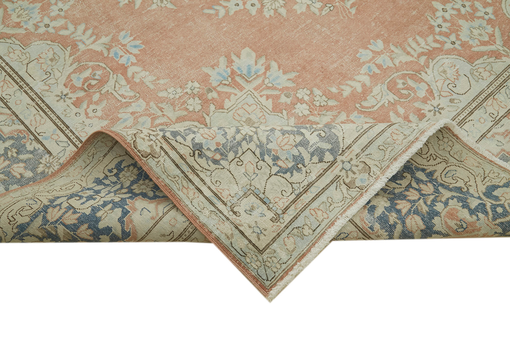 10x14 Beige Vintage Large Area Rug - 41861