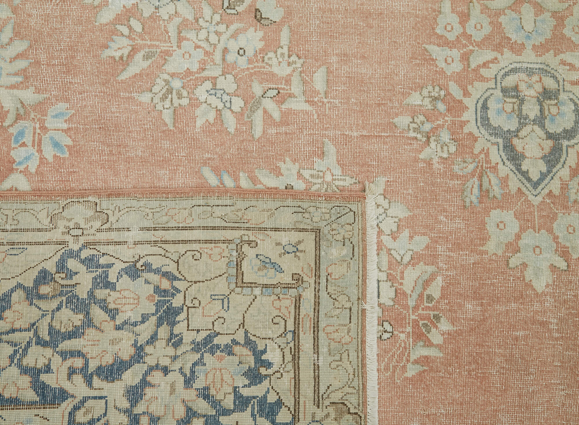 10x14 Beige Vintage Large Area Rug - 41861