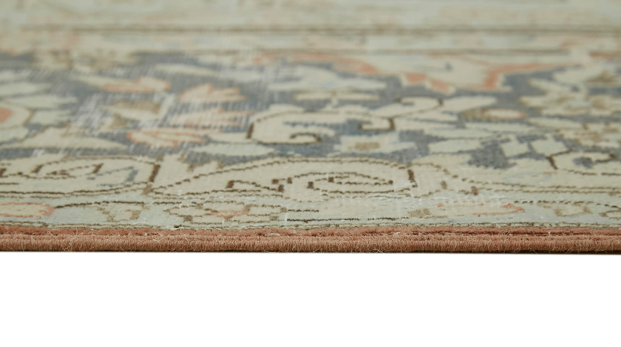 10x14 Beige Vintage Large Area Rug - 41861