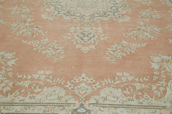 10x14 Beige Vintage Large Area Rug - 41861
