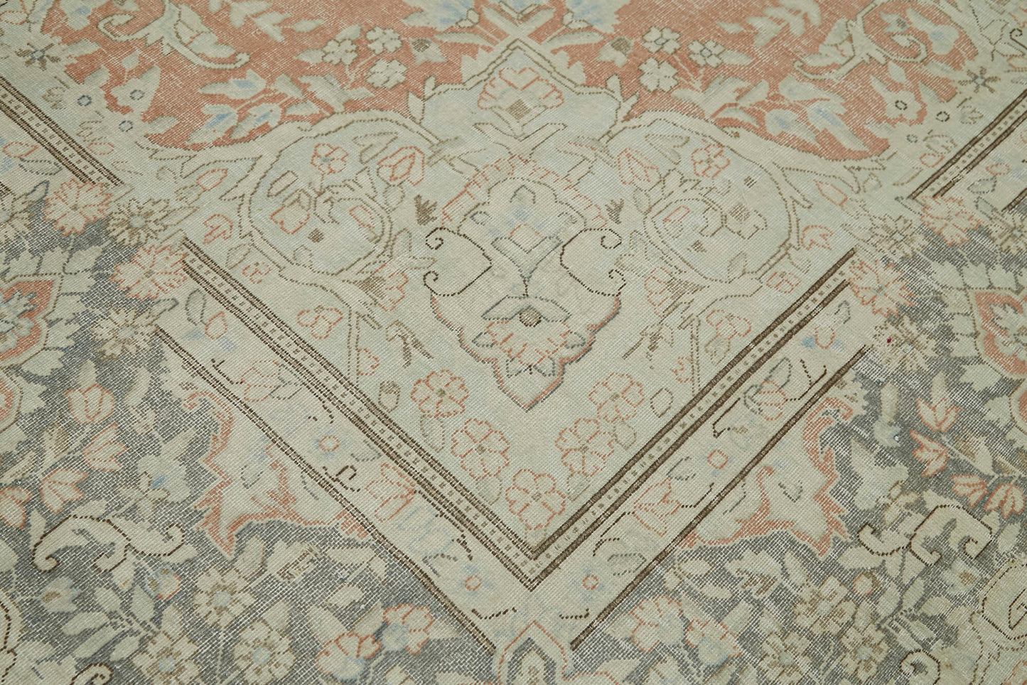 10x14 Beige Vintage Large Area Rug - 41861