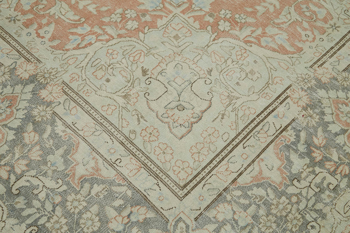 10x14 Beige Vintage Large Area Rug - 41861
