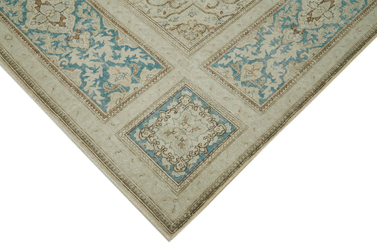 10x13 Beige Vintage Large Area Rug - 41867