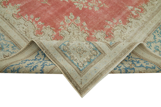 10x13 Beige Vintage Large Area Rug - 41867
