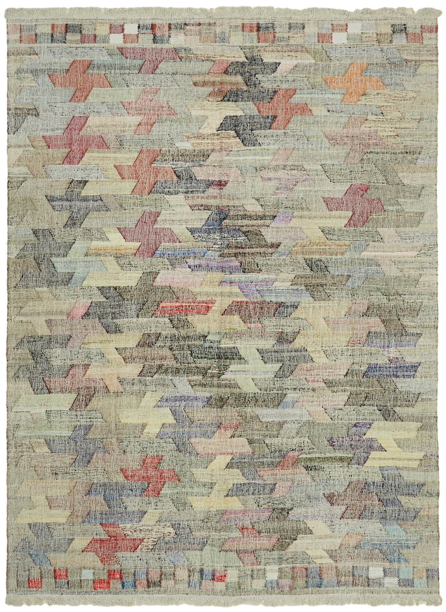 10x14 Beige Contemporary Area Rug - 41869