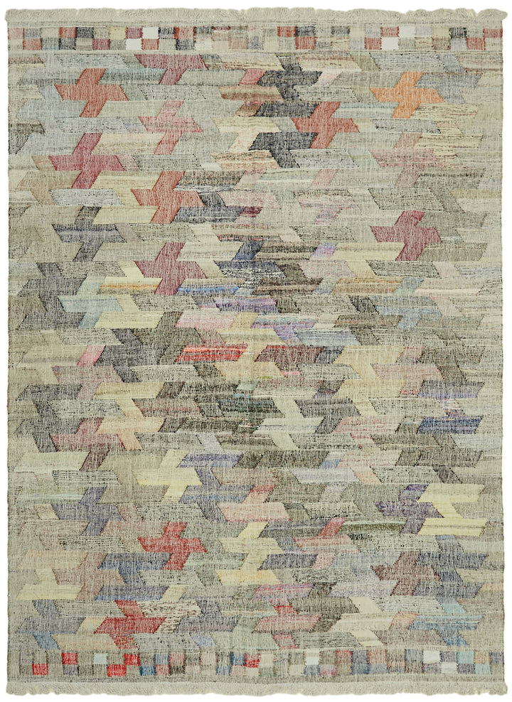 10x14 Beige Contemporary Area Rug - 41869