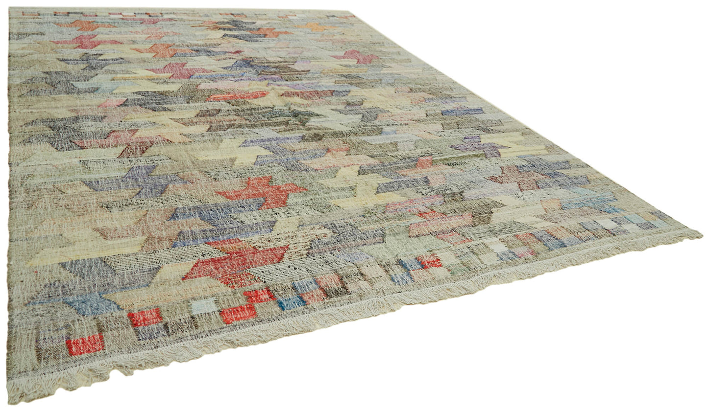 10x14 Beige Contemporary Area Rug - 41869