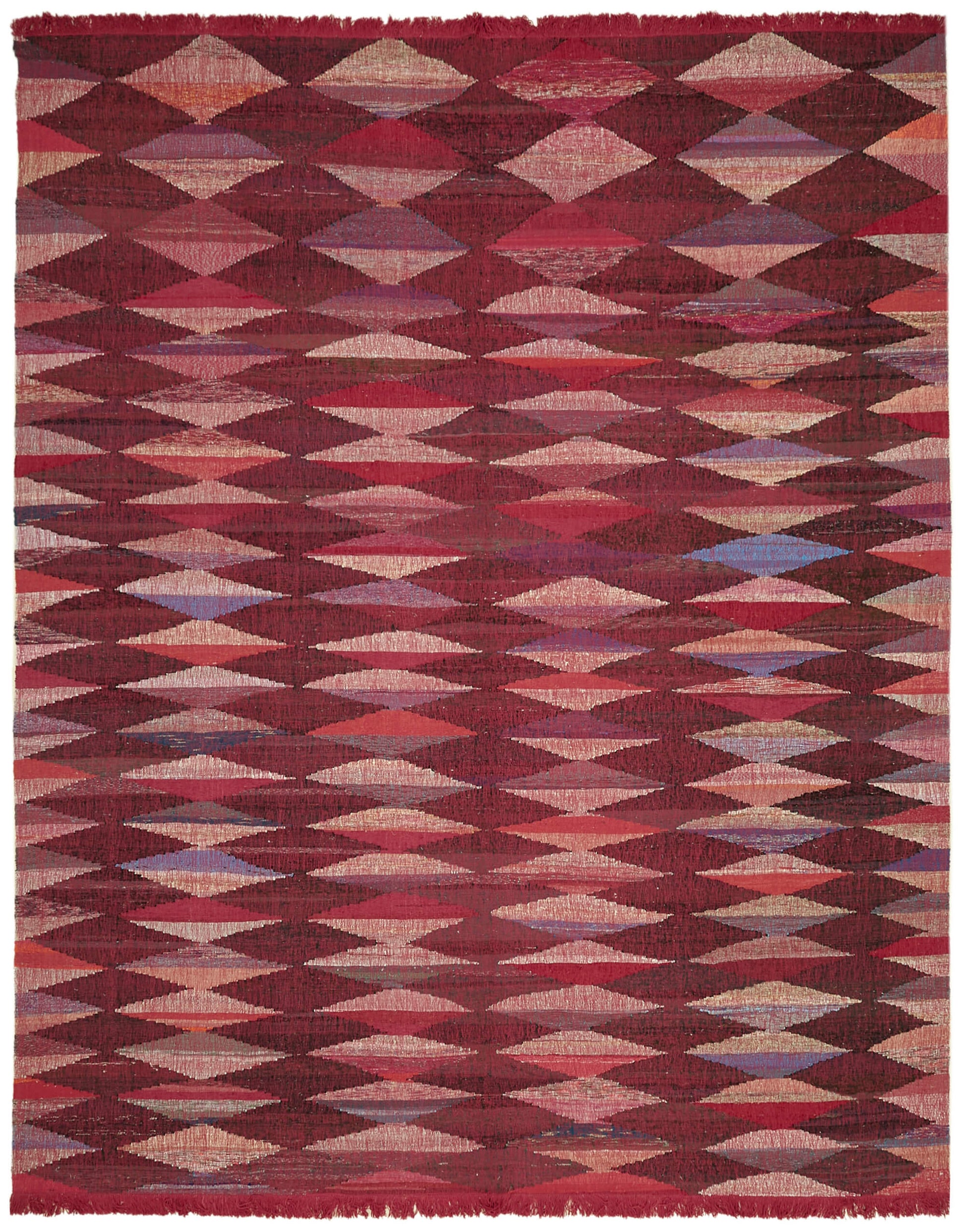 13x16 Red Contemporary Area Rug - 41872