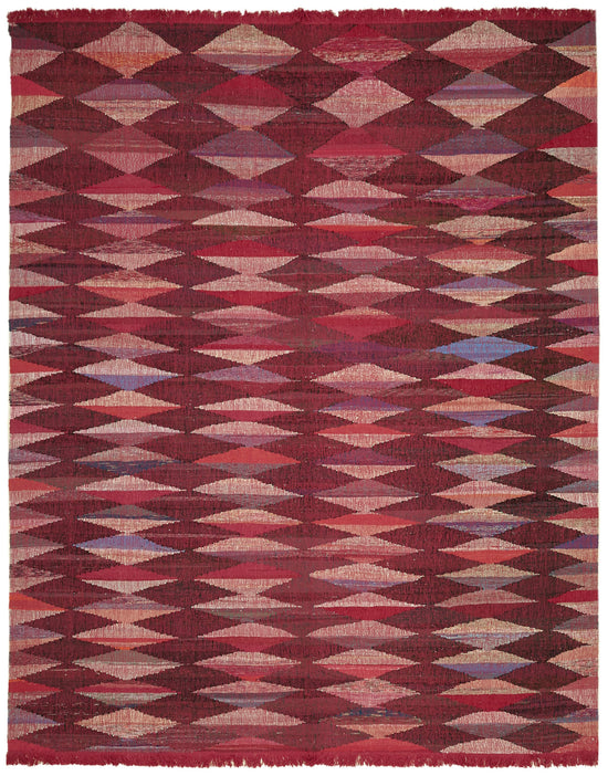 13x16 Red Contemporary Area Rug - 41872