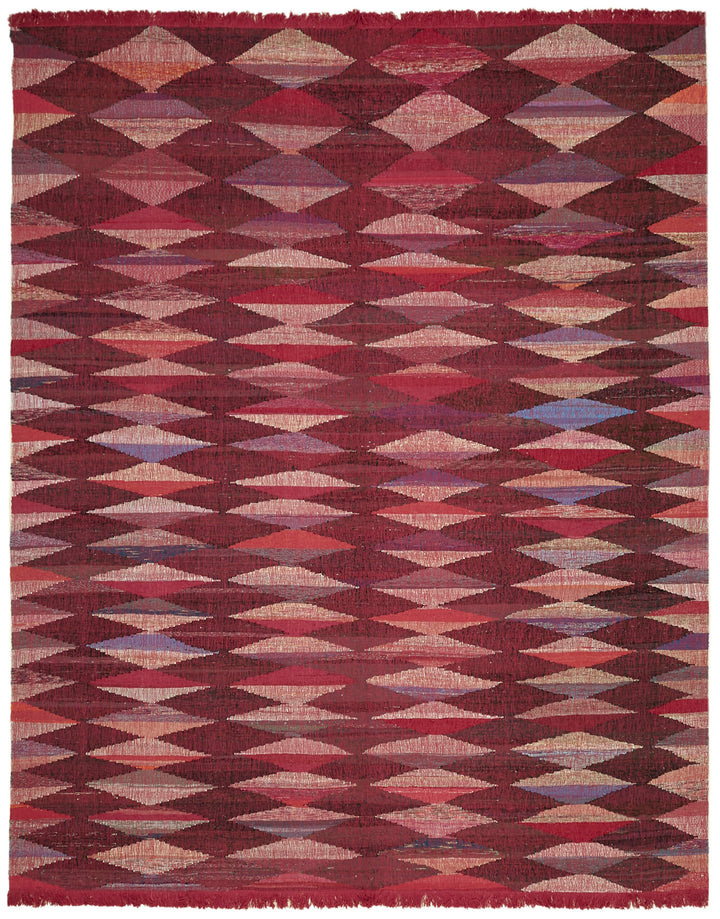 13x16 Red Contemporary Area Rug - 41872