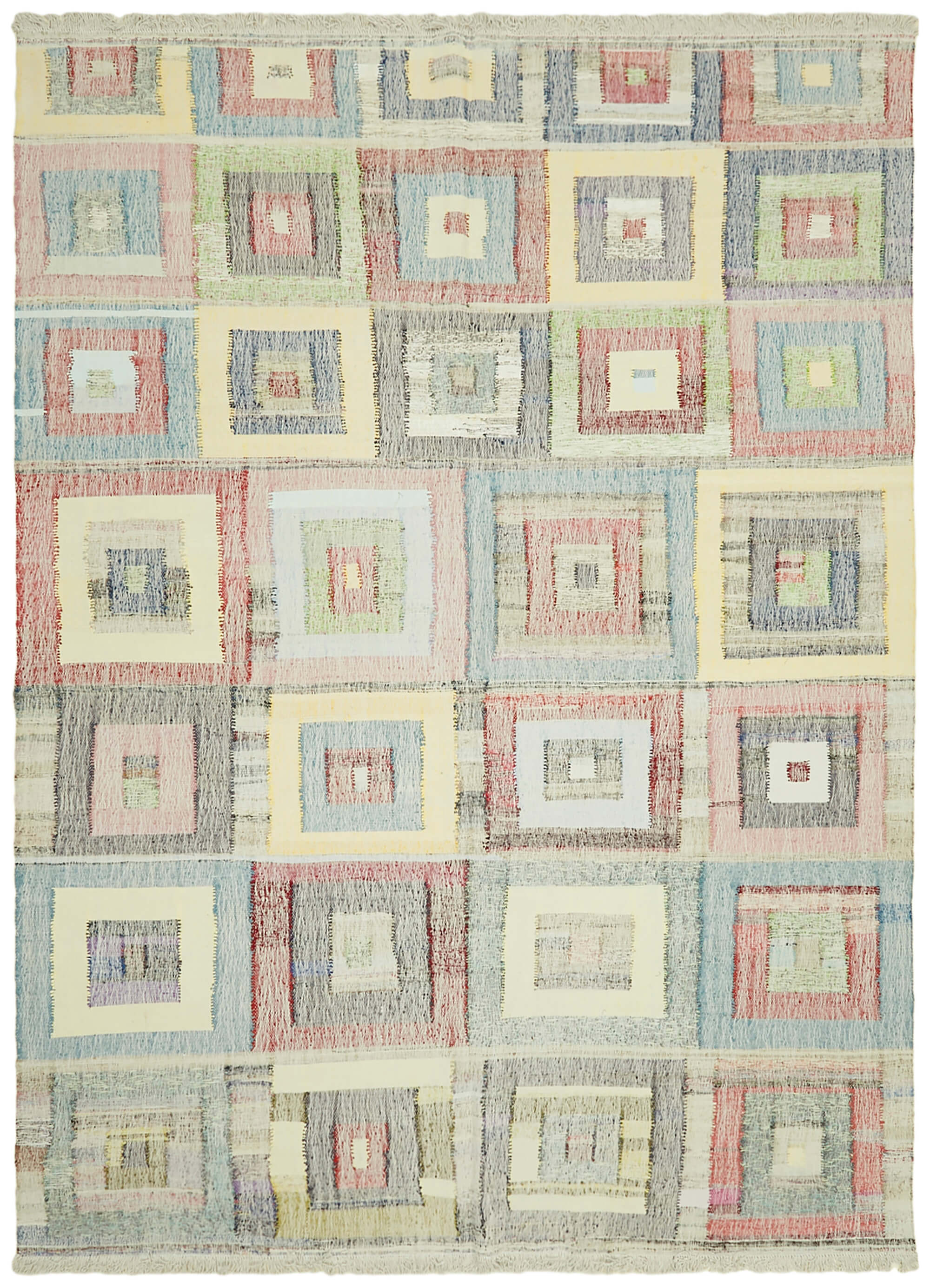 10x13 Beige Contemporary Area Rug - 41874
