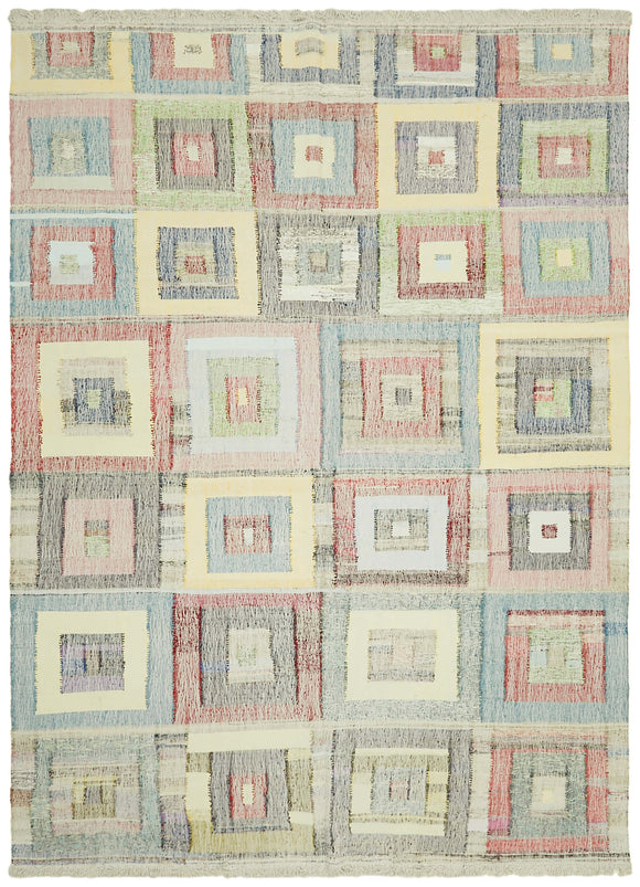 10x13 Beige Contemporary Area Rug - 41874