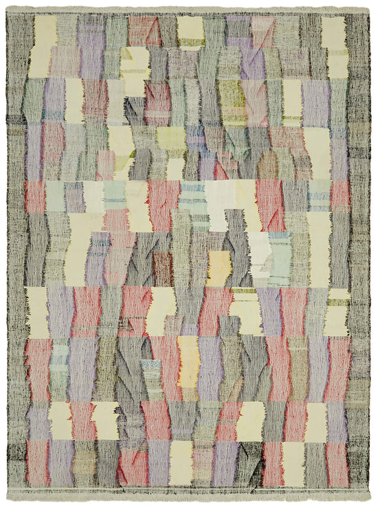 9x12 Beige Contemporary Area Rug - 41875