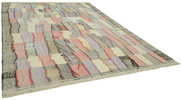 9x12 Beige Contemporary Area Rug - 41875