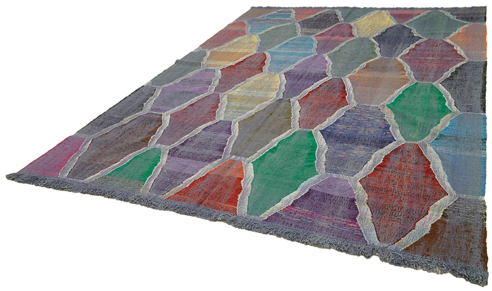 9x12 Blue Contemporary Area Rug - 41878