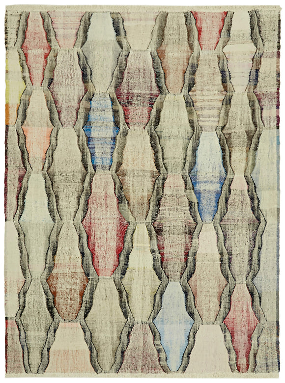 8x11 Beige Contemporary Area Rug - 41882