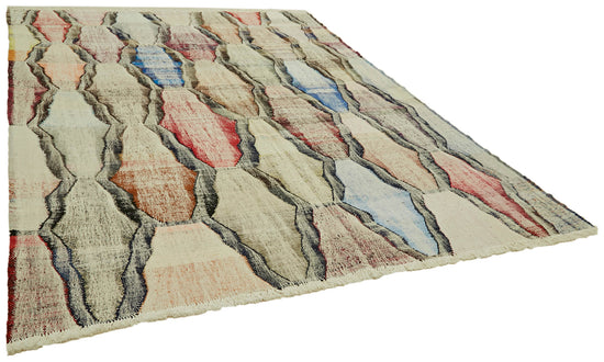 8x11 Beige Contemporary Area Rug - 41882