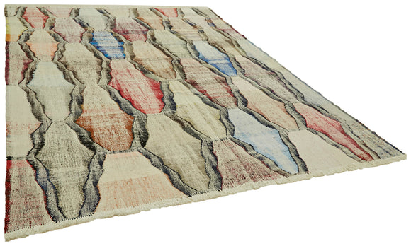 8x11 Beige Contemporary Area Rug - 41882