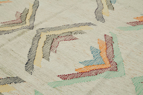 10x13 Beige Contemporary Area Rug - 41887