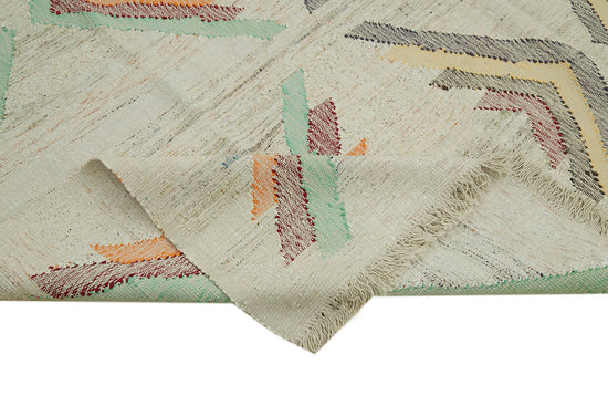 10x13 Beige Contemporary Area Rug - 41887