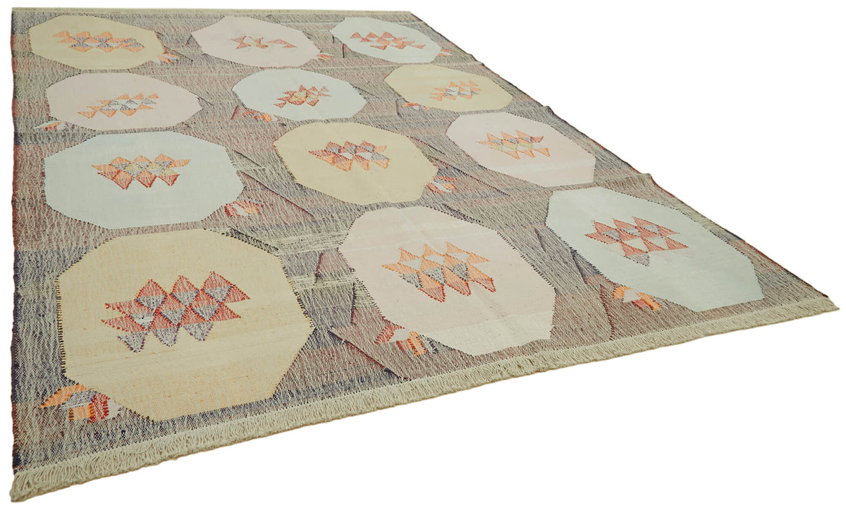 8x12 Beige Contemporary Area Rug - 41888