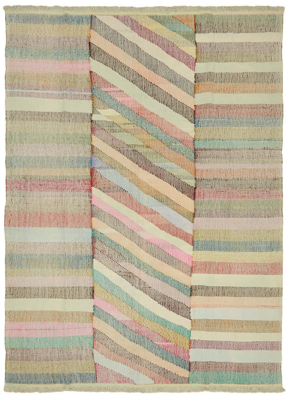 10x13 Beige Contemporary Area Rug - 41889