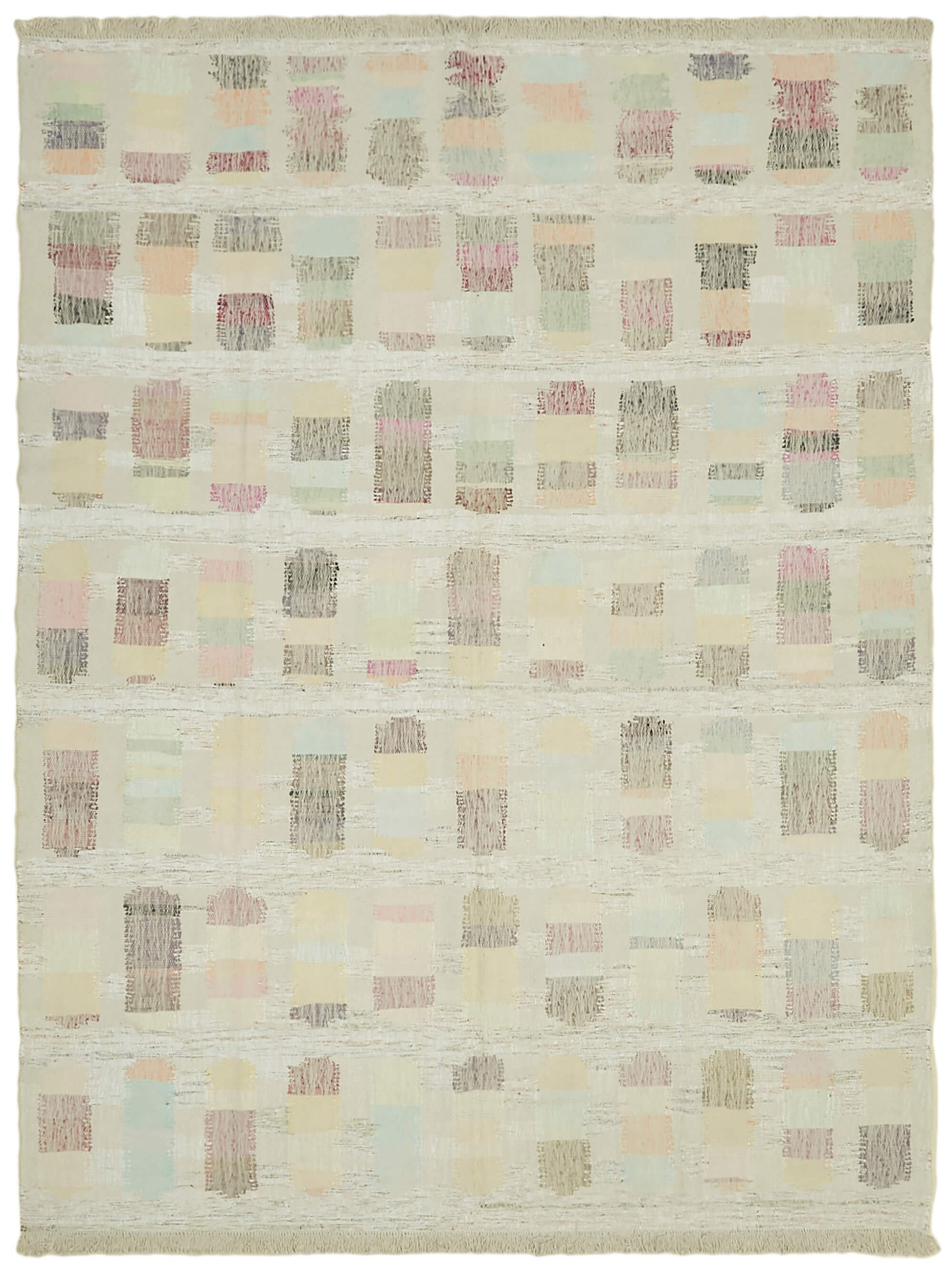 9x12 Beige Contemporary Area Rug - 41890