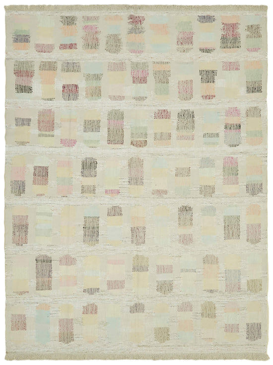 9x12 Beige Contemporary Area Rug - 41890