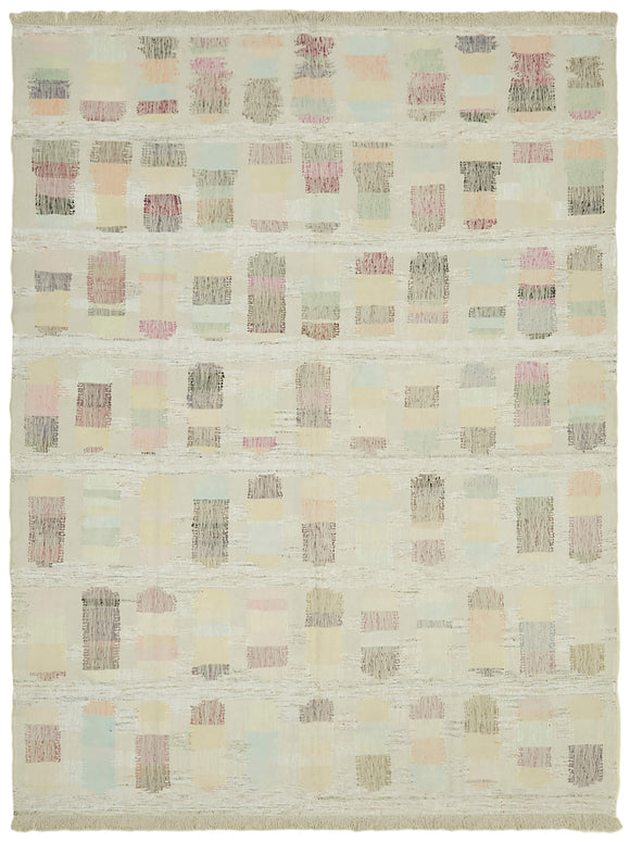 9x12 Beige Contemporary Area Rug - 41890
