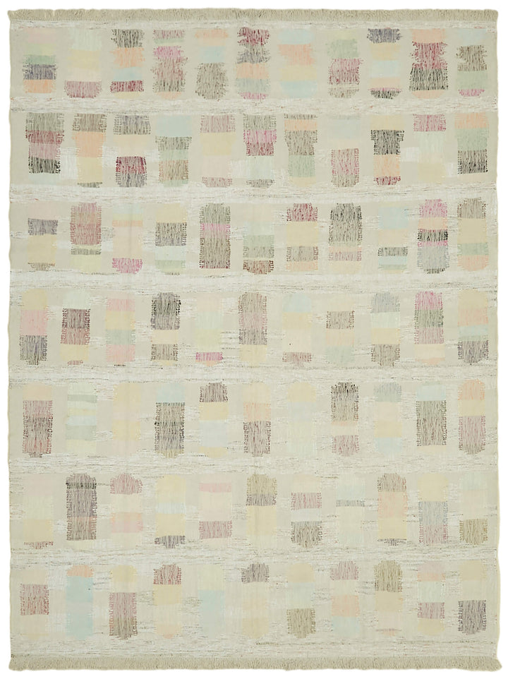 9x12 Beige Contemporary Area Rug - 41890