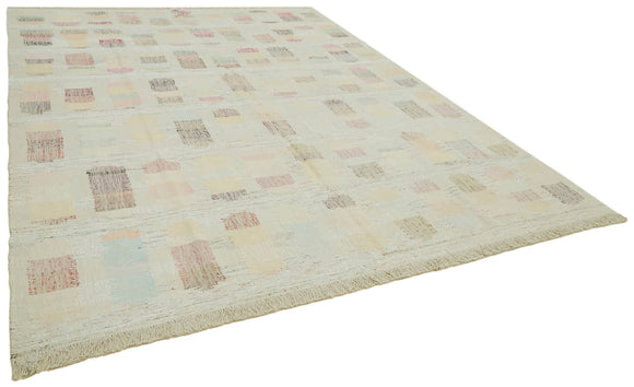 9x12 Beige Contemporary Area Rug - 41890