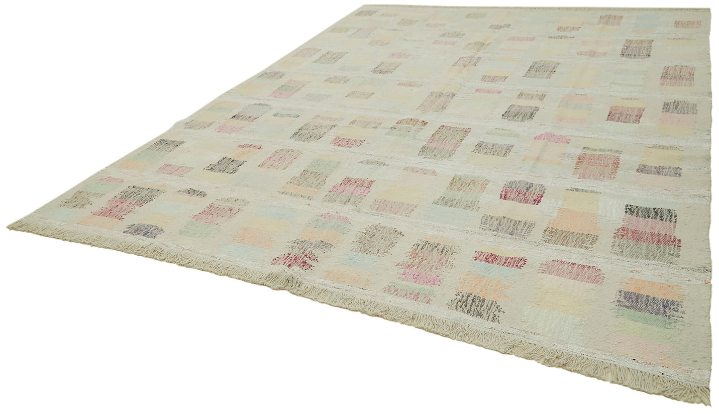 9x12 Beige Contemporary Area Rug - 41890