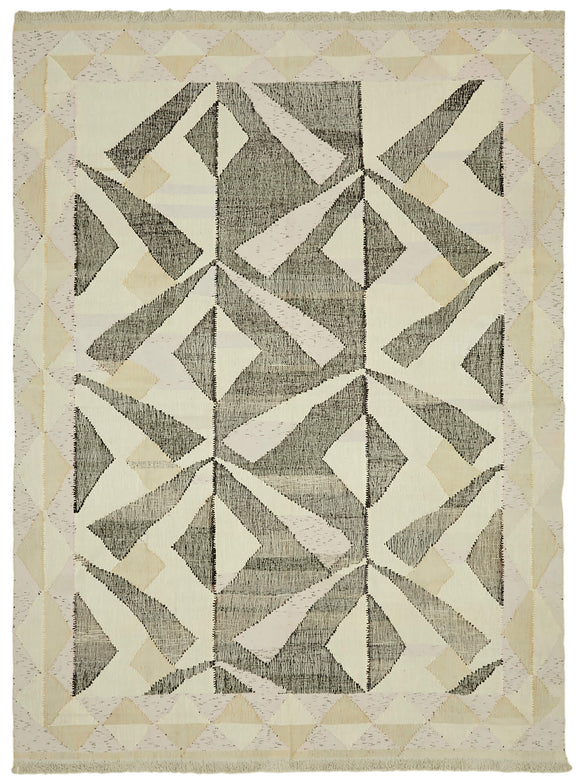 10x14 Beige Contemporary Area Rug - 41891