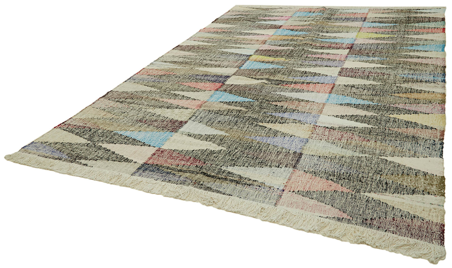 8x11 Beige Contemporary Area Rug - 41892