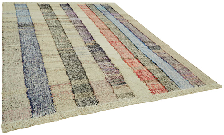 8x11 Beige Contemporary Area Rug - 41894