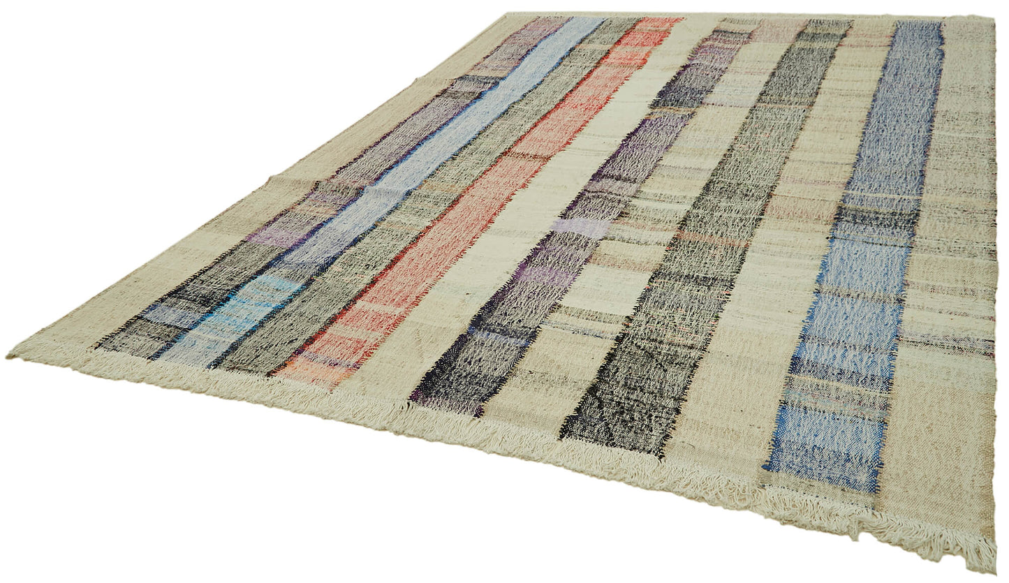 8x11 Beige Contemporary Area Rug - 41894
