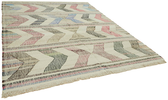 8x10 Beige Contemporary Area Rug - 41895