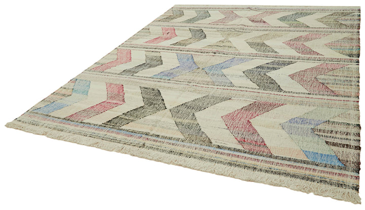 8x10 Beige Contemporary Area Rug - 41895