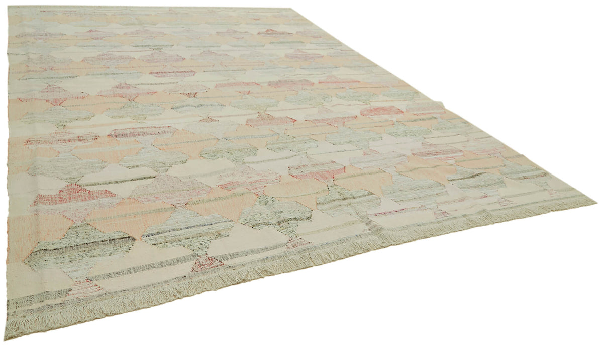 10x14 Beige Contemporary Area Rug - 41899