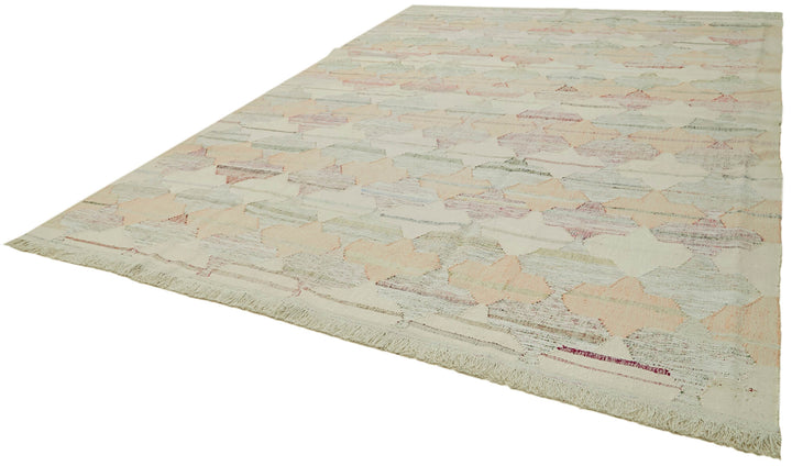 10x14 Beige Contemporary Area Rug - 41899