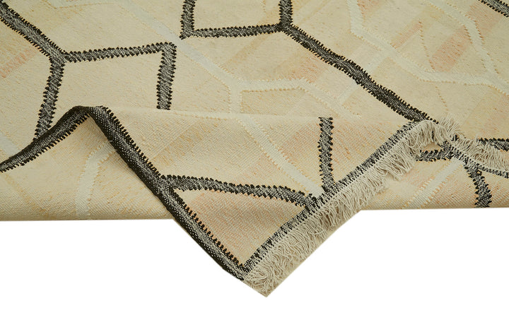 9x10 Beige Contemporary Area Rug - 41902