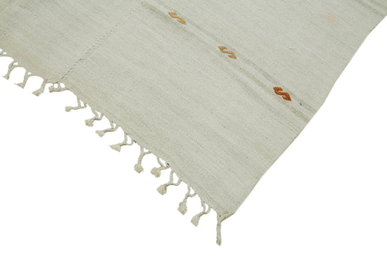 6x15 White Hemp Kilim Rug - 41940
