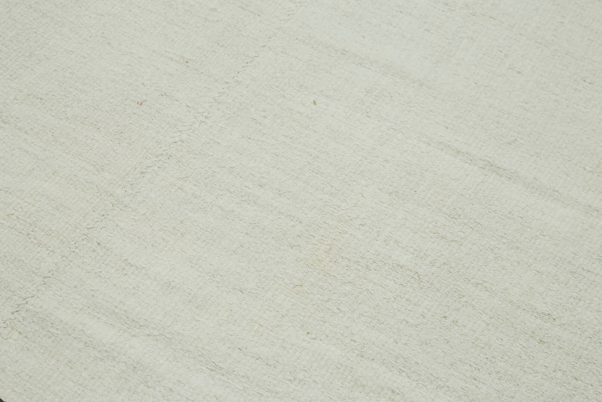 6x12 White Hemp Kilim Rug - 41943