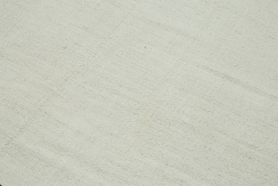 6x12 White Hemp Kilim Rug - 41943