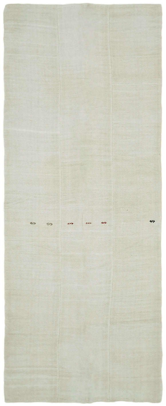 6x15 White Hemp Kilim Rug - 41951