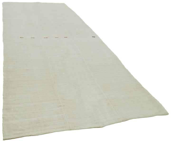 6x15 White Hemp Kilim Rug - 41951