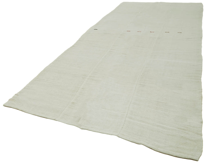 6x15 White Hemp Kilim Rug - 41951
