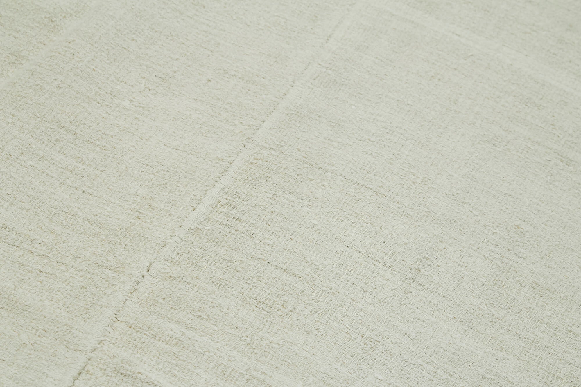 6x15 White Hemp Kilim Rug - 41951