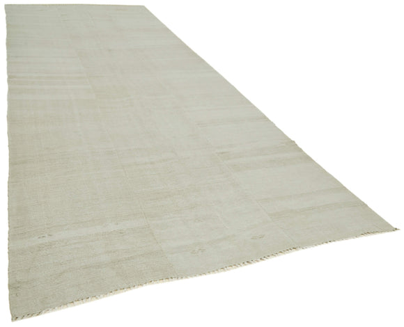 6x15 White Hemp Kilim Rug - 41953